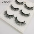 YSDO Half Eyelashes 3/10 pairs Natural Full False Eyelashes 3d Lashes  Cat Eye Fake Eyelashes Extension Faux Cils Makeup Tools