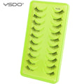 YSDO Half Eyelashes 3/10 pairs Natural Full False Eyelashes 3d Lashes  Cat Eye Fake Eyelashes Extension Faux Cils Makeup Tools